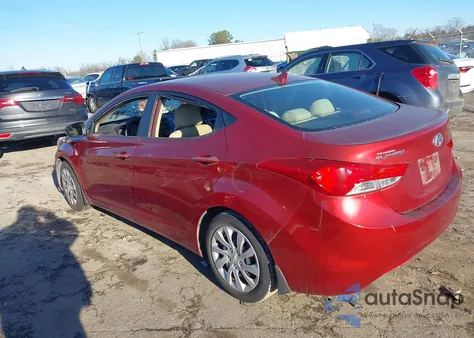 2013 Hyundai Elantra Gls/Limited from USA, damaged, VIN 5NPDH4AE5DH185182